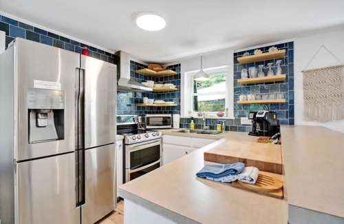 North Carolina Coast Cabaña | Family and Dog Friendly Oasis One Block from Beach