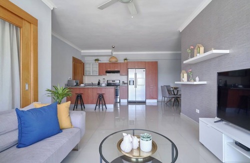 Downtown Santo Domingo Casa | Family Apartment City Center 2 Bedroom Gym Rooftop