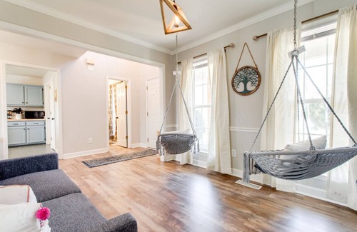 Thompson's Station Apartamento | Vacation 'N the Station: espaciosa, acogedora, casa 3br.