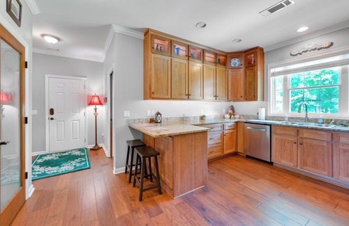 Abbeville Casa | Family-Friendly Abbeville Home w/ Fire Pit & Games
