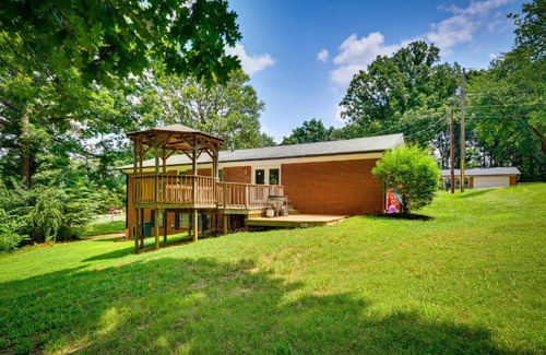 Asheboro Casa | Family-Friendly Asheboro Vacation Rental with Gazebo