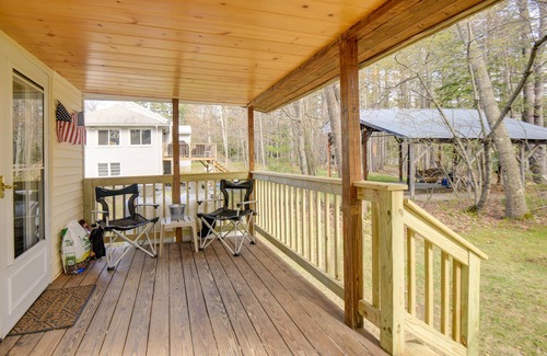 Bridgton Casa | Family-Friendly Bridgton Home, Steps to Lake!