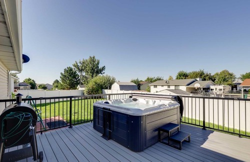 Clearfield Casa | Family-Friendly Clearfield Home with Hot Tub!