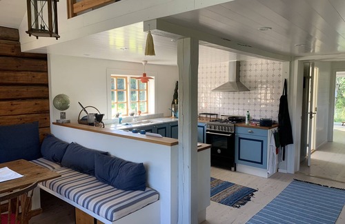 Sodersvik Casa | Casa familiar con todas las comodidades, privada, cerca del mar, campos, bosque