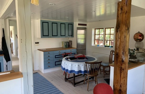 Sodersvik Casa | Casa familiar con todas las comodidades, privada, cerca del mar, campos, bosque