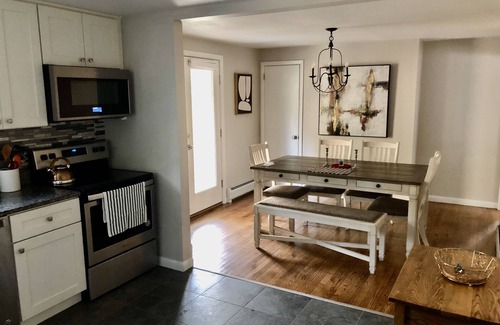 Lenox Casa | Family friendly house with two complete units, private deck and yard.