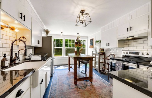 Ellison Bay Casa | Family-Friendly Renovated Farmhouse w/Orchard View