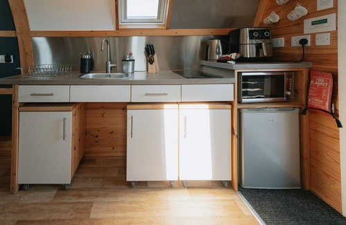 Newton Stewart Cabina | Grande-Hot Tub Accessible-Cabaña-Baño privado con ducha