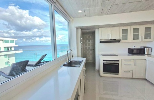 Zona Hotelera Apartamento | Penthouse vista mar y laguna