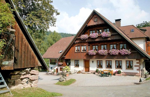 Oberwolfach Apartamento | Family room with two separate Bedrooms