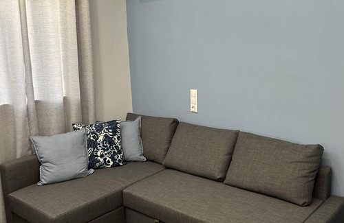 Drama Apartamento | Family size apartment 45 sq.m, 5 min away fto the AGIA BARBARA springs