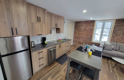 Saint-Raymond Apartamento | Grand 2 Etage-Loft-Familiar-Baño con bañera-Balcón