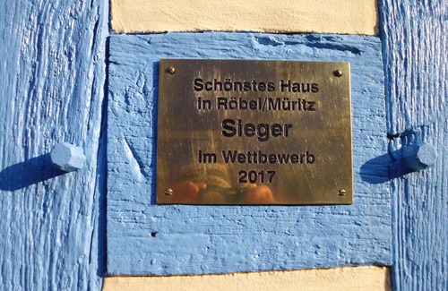 Muritz Casa | "La casa más bella de Röbel 2017"! ¡A LaGa 2019 a Wittstock!