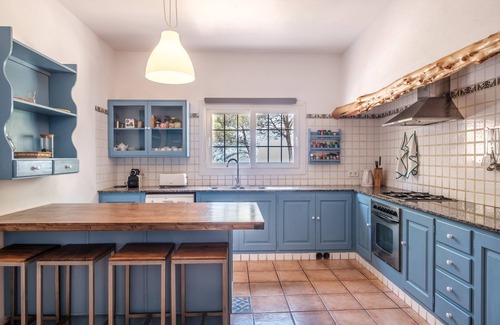 Sant Josep de sa Talaia Villa | Fantástica villa con piscina, Wi-Fi, terraza, jardín y vistas al mar