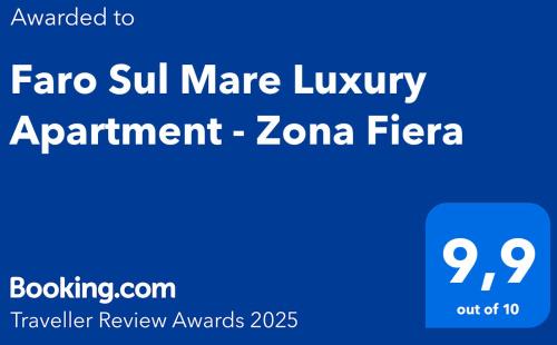 Municipio 3 Apartamento | Faro Sul Mare Luxury Apartment - Zona Fiera