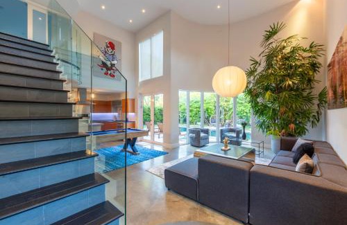 Biscayne Park Villa | Fascinating Luxe Two-Level Villa BY THE GLAMHOMES