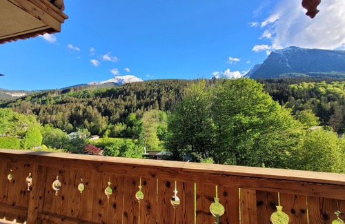 Ramsau Apartamento | Ferienwohnung Steinberg, 1-2 Personen, 37 qm, Balkon mit Bergblick, W-lan, Wohn-schlafraum