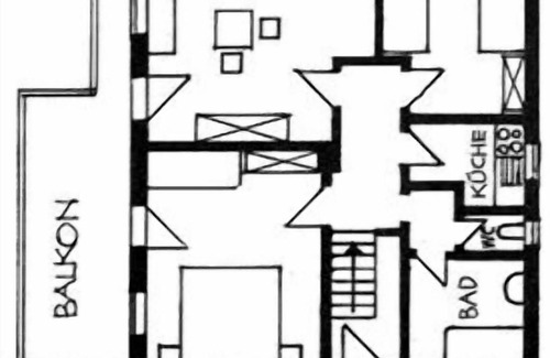 Ruhpolding Casa | Ferienhaus , Balk. u. Terr., Küche, 2 Schlaf- und 1 Wohn-/schlafz., max 5 Personen