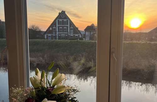 Luhe Casa | Ferienhaus "Deichperle" mit Flussblick