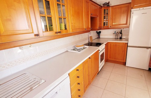 San Eugenio Casa | Ferienhaus El Musgo mit Meerblick und Pool