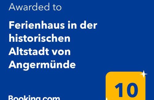 Angermuende Apartamento | Ferienhaus in der historischen Altstadt von Angermünde