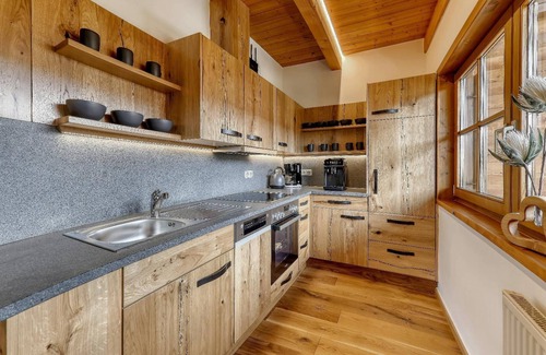 Barnzell Apartamento | Casa rural en construcción de madera con terraza