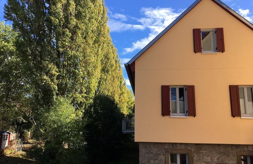 Ochsenfurt Apartamento | Ferienhaus mit Balkon und Garten