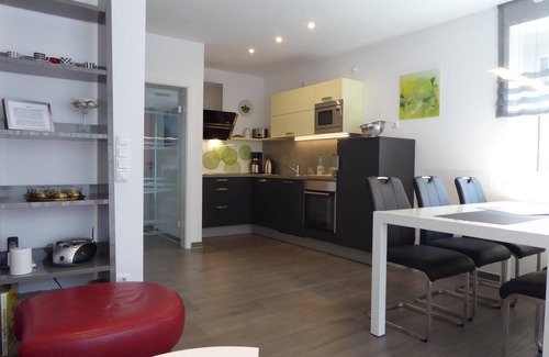 Holte-Spangen Casa | Ferienhaus Sirius, Wlan, Terrasse, Garten, Nichtraucher, Strandkorb am Strand