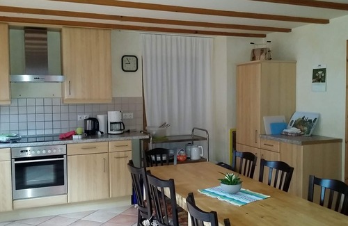Rothenberg Apartamento | Apartamento Ferienhof Rothenberg en la planta baja para 2 a 4 personas WiFi
