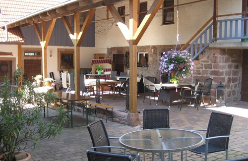 Rothenberg Apartamento | Apartamento Ferienhof Rothenberg en la planta baja para 2 a 4 personas WiFi