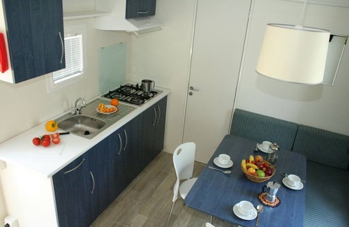 Reschigliano Casa | Ferienpark Residence Village Mobilehome Happy Easy für 6 Personen