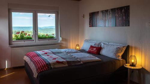 Meuselbach-Schwarzmuhle Apartamento | Ferienwohnung FUCHSBAU im EG des Ferienhauses Falkenhöhe