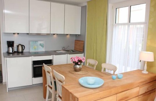 Althagen Apartamento | Ferienwohnung mit Boddenblick, Direkt am Ahrenshooper Hafen