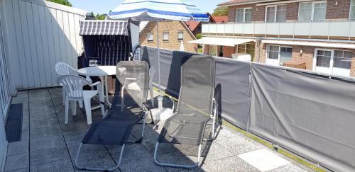 Lauterbach Apartamento | Ferienwohnung 110 im Haus Katharina mit großer Dachterrrasse