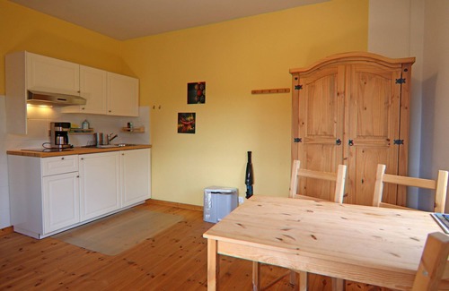 Mecklenburgische Kleinseenplatte Apartamento | Ferienwohnung am Oase am Vilzsee