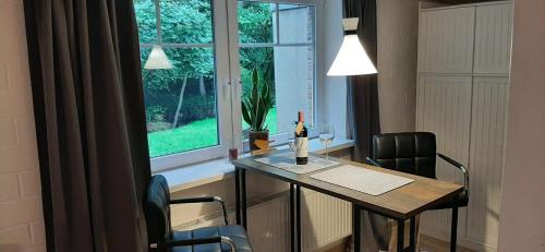 Oeversee Apartamento | Ferienwohnung am Treene-Ufer bei Flensburg
