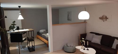 Oeversee Apartamento | Ferienwohnung am Treene-Ufer bei Flensburg