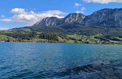 Nussdorf am Attersee Apartamento | Ferienwohnung Claudia mit Terrasse