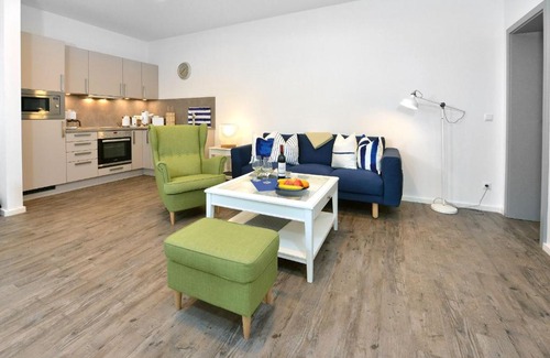 Ralswiek Apartamento | Ferienwohnung Blaues Haus App 3 in Ralswiek