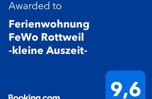 Rottweil Apartamento | Ferienwohnung FeWo Rottweil -kleine Auszeit-