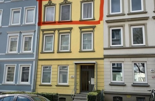 Lubeck City Centre Apartamento | Ferienwohnung Hansetraum Lübeck - apartment/flat, bath, WC