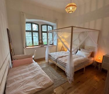 Pirna Apartamento | Ferienwohnung Hortensie Rittergut Schloss Zehista Gutshaus