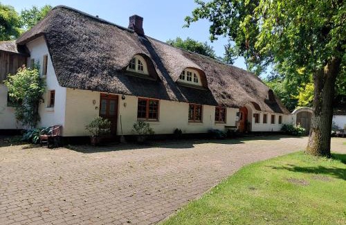 Ahrenviol Apartamento | Ferienwohnung im Reetdachhaus Hallerhus