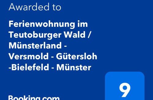 Versmold Apartamento | Ferienwohnung im Teutoburger Wald / Münsterland - Versmold - Gütersloh -Bielefeld - Münster