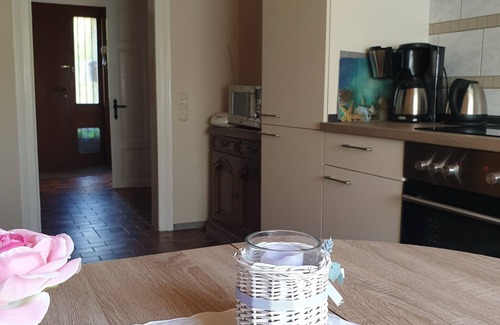 Lehe Casa | Ferienwohnung in Alleinnutzung mit Garten und Teich, Nähe Sankt Peter Ording