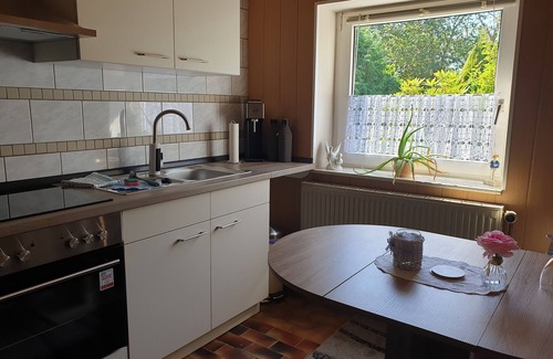 Lehe Casa | Ferienwohnung in Alleinnutzung mit Garten und Teich, Nähe Sankt Peter Ording