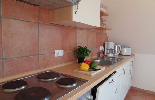 Burgstaaken Apartamento | Ferienwohnung Markt Schwaben auf Fehmarn Haus 1 - Ferienwohnungen Hass Haus 1