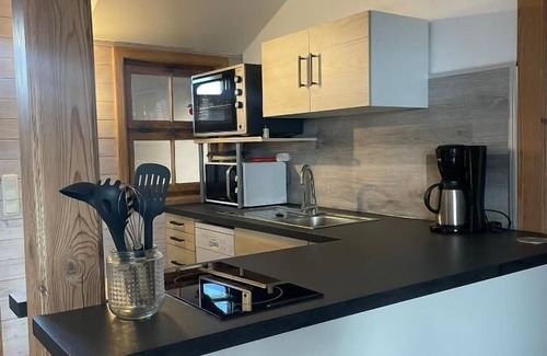 Herzogau Apartamento | Ferienwohnung mit Balkon