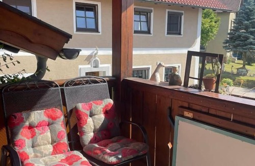 Herzogau Apartamento | Ferienwohnung mit Balkon