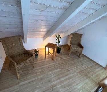 Unterelsbach Apartamento | Ferienwohnung mit Balkon